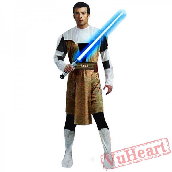 Star Wars Black Warrior Darth Vader costume, Jedi Knight Cloak