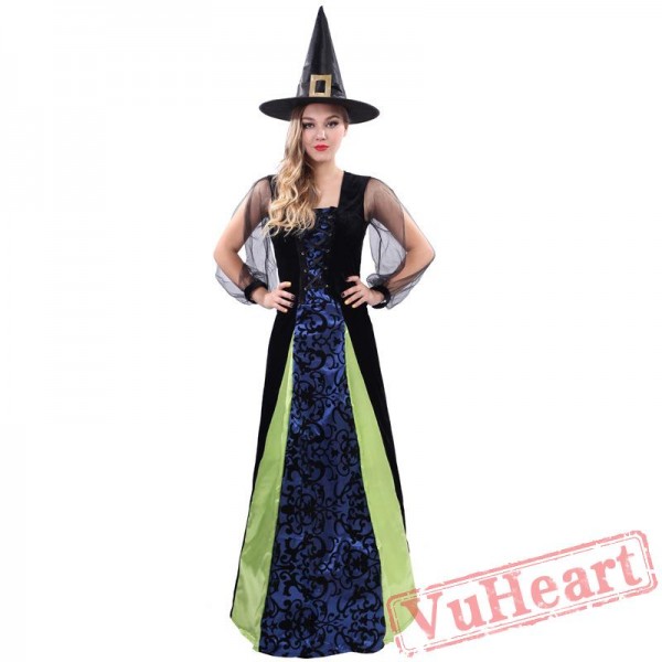 Halloween adult costume, adult witch costume