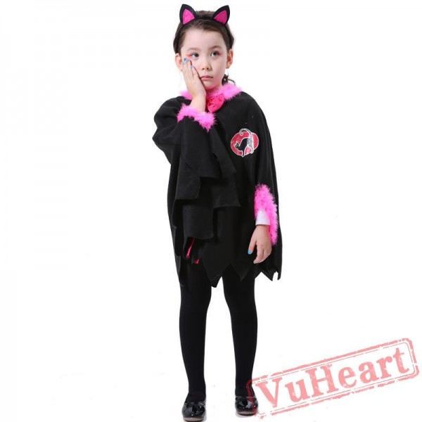 Halloween kid's costume, witch cloak cloak