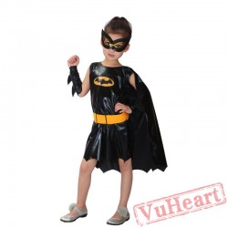 kid cosplay costume, Batman cloak