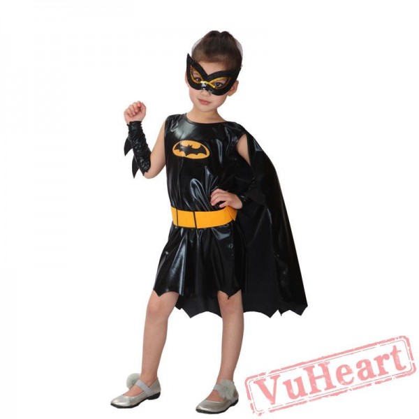 kid cosplay costume, Batman cloak