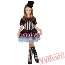 Halloween kid's costume, clown costume