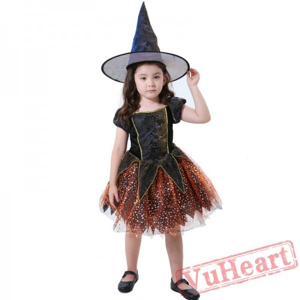 Halloween kid's costume, cloak, witch, vampire costume