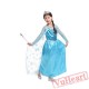 Ice and snow odd princess dress, Halloween kid's costume