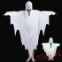 Halloween horror costume, white ghost costume