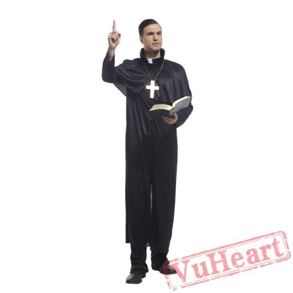 Halloween costume, priest priest priest costume