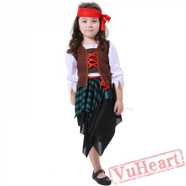 Halloween Child Caribbean Pirate Garment Jack