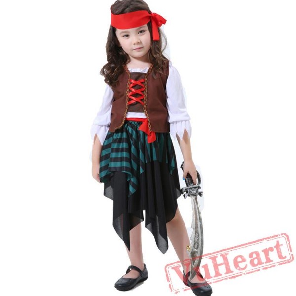 Halloween Child Caribbean Pirate Garment Jack