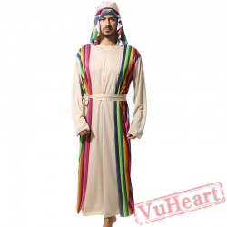 Adult men Samurai Costume Saudi Robe costume