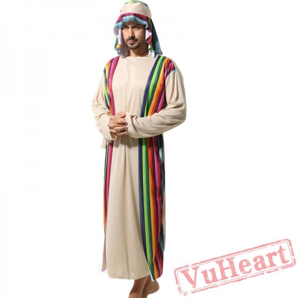 Adult men Samurai Costume Saudi Robe costume