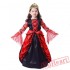 Halloween kid's costume, vampire magic witch costume