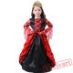 Halloween kid's costume, vampire magic witch costume