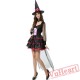 Halloween costume, kid's day witch costume