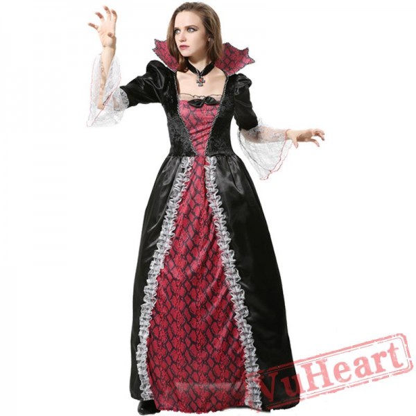 Halloween costume, sexy witch, devil, vampire bride costume