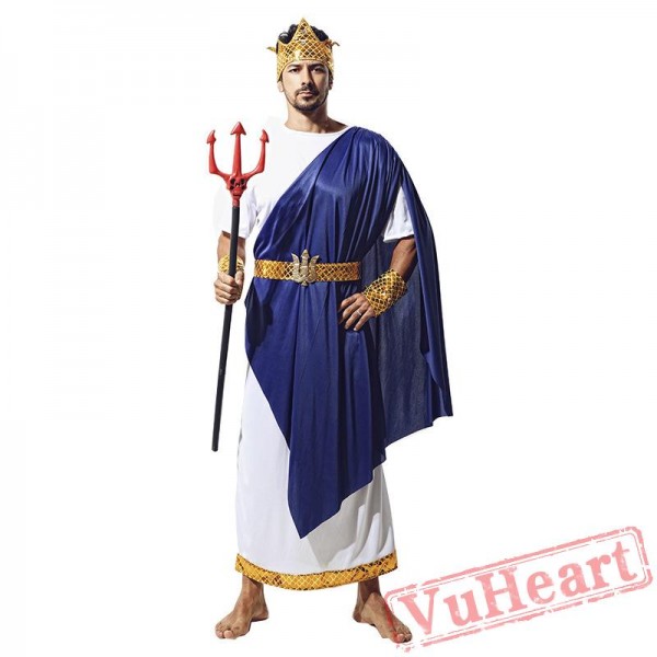 Halloween Men's costume, Poseidon Ponce