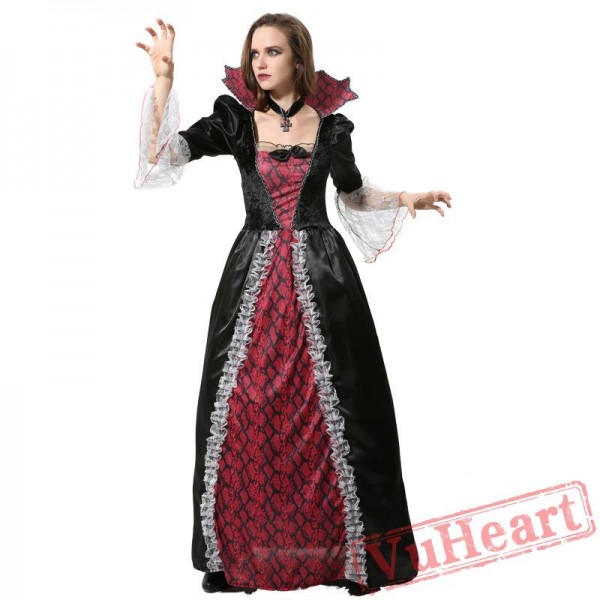 Halloween costume, sexy witch, devil, vampire bride costume