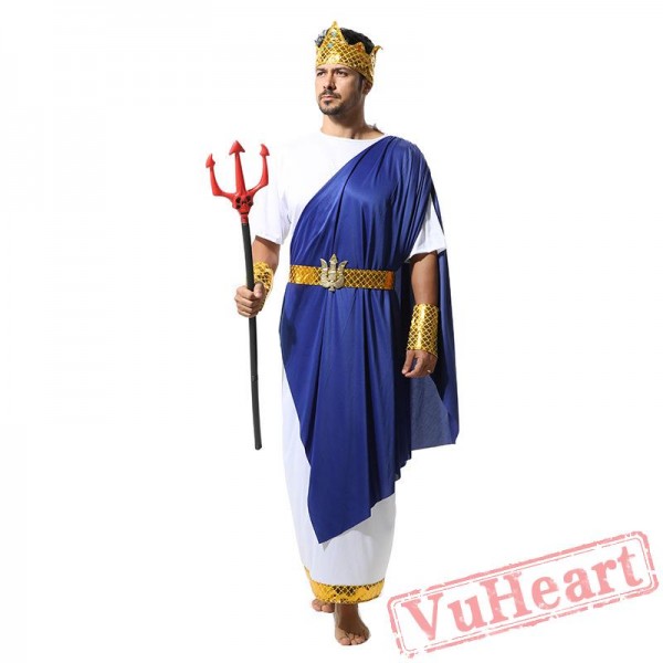 Halloween Men's costume, Poseidon Ponce