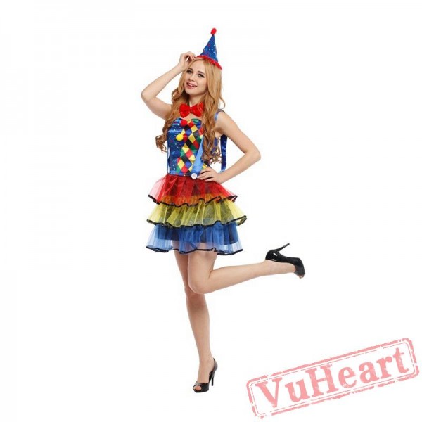 Adult Sexy Clown Women costume