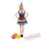 Adult Sexy Clown Women costume