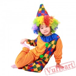 Halloween kid's costume, clown costume