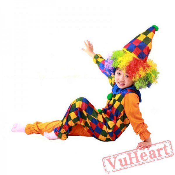 Halloween kid's costume, clown costume