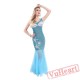 Halloween costume, adult women mermaid costume