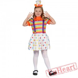 kid clown costume