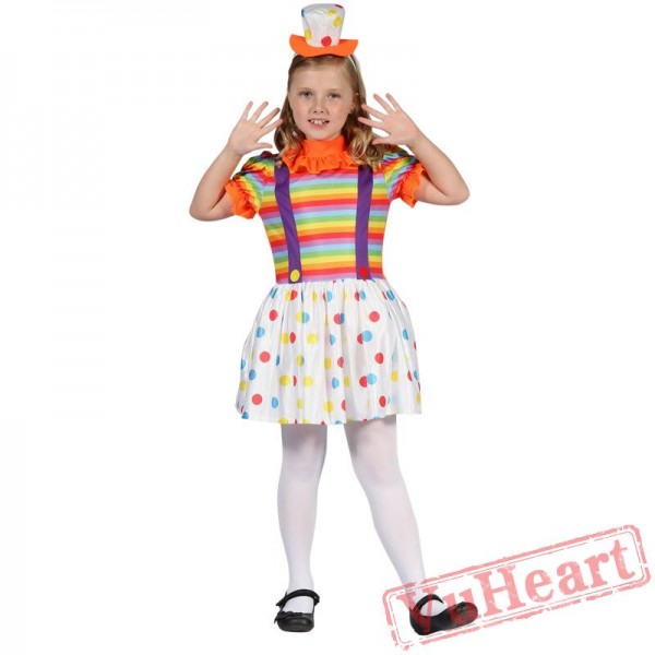 kid clown costume