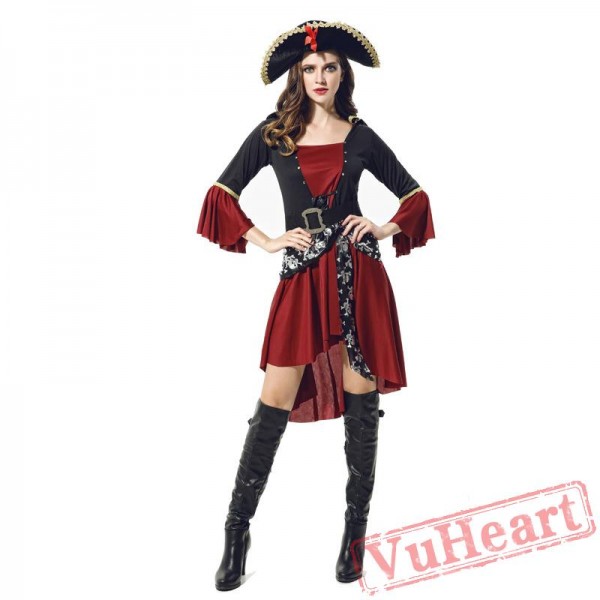 Halloween Caribbean Pirate Garment, women