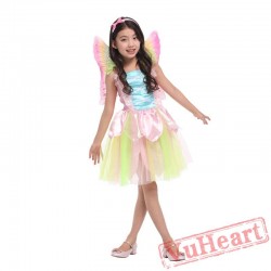 Halloween cosplay costume, flower fairy princess dress