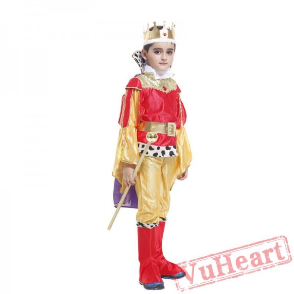 Halloween cosplay costume, kid prince costume