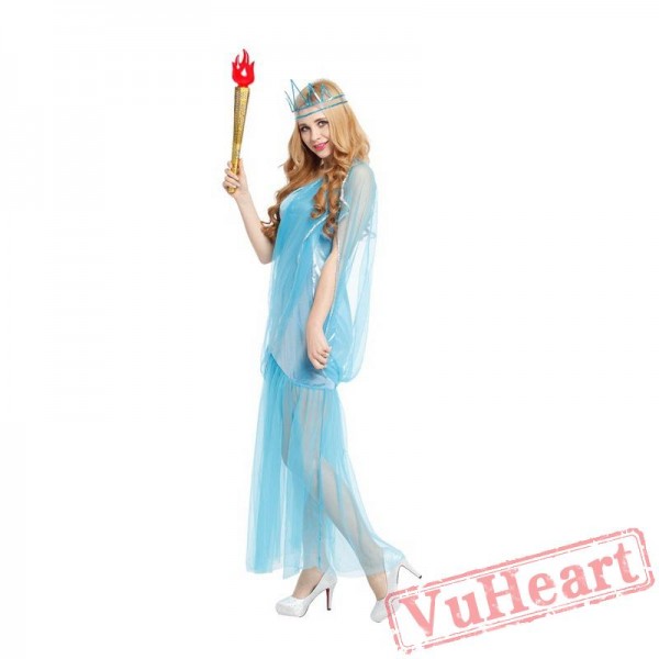 Adult Feel goddess costume, Halloween costume woman