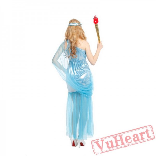 Adult Feel goddess costume, Halloween costume woman