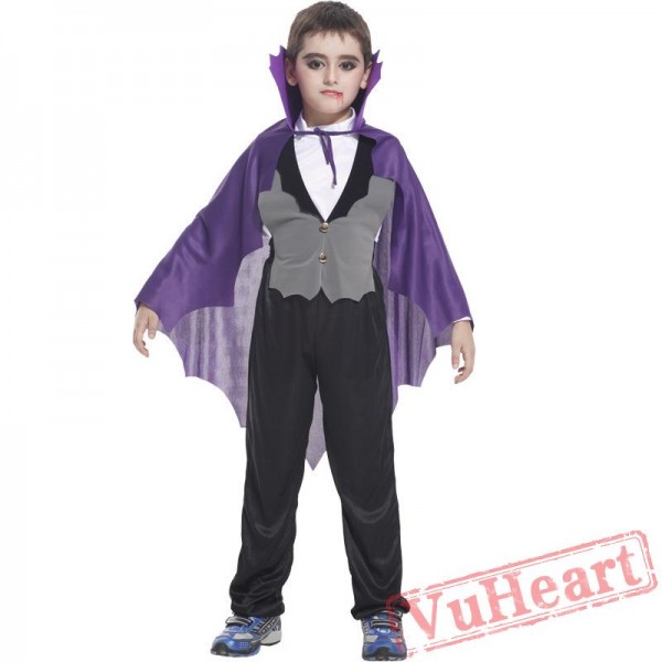 Purple vampire prince costume
