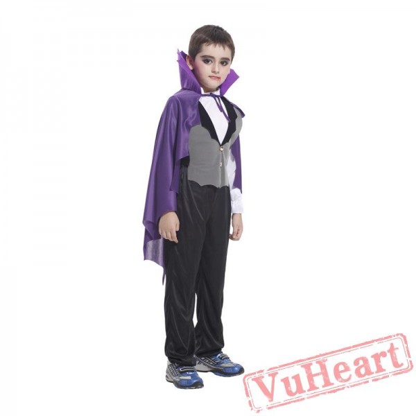 Purple vampire prince costume