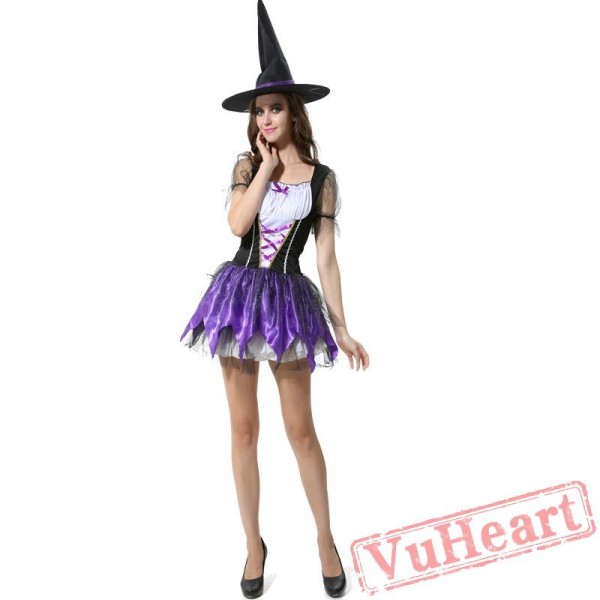 Purple Witch Dress