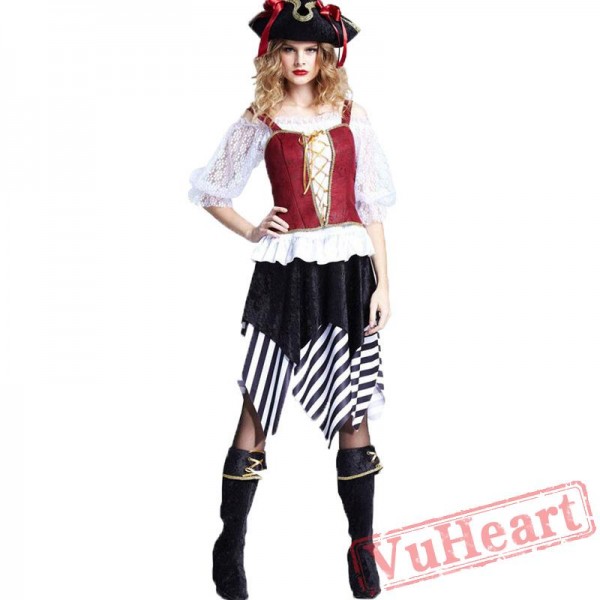 Halloween Adult Pirate Garment Woman