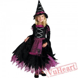 Halloween witch kid's costume, witch, kid witch costume