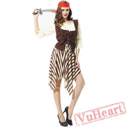 Halloween costumes, adult Caribbean pirate costume