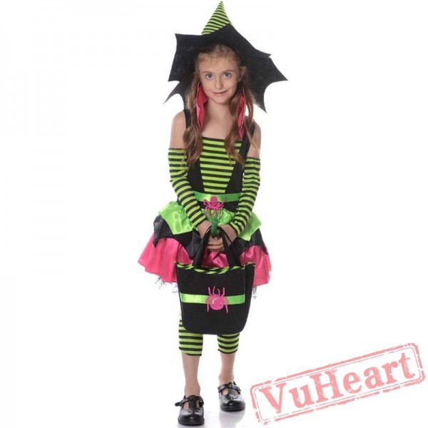 Halloween kid's costume, witch costume