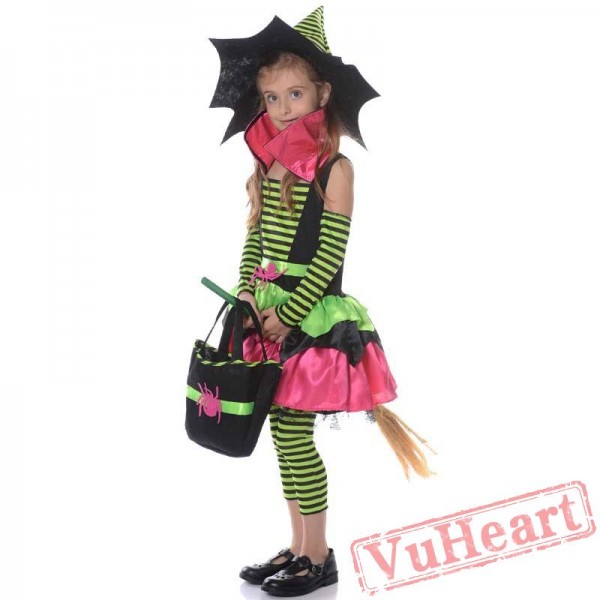 Halloween kid's costume, witch costume