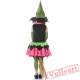 Halloween kid's costume, witch costume