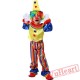 Halloween cosplay costume, men clown costume