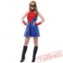 Halloween costume, adult sexy spider costume woman
