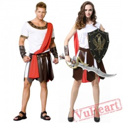 Halloween costume, Caesar the Great, Gladiator Warrior costume