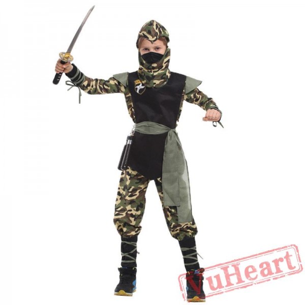 Halloween kid's costume, ninja costumes