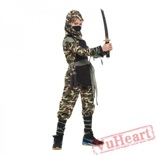 Halloween kid's costume, ninja costumes