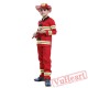 Halloween cosplay costume, kid fireman costume