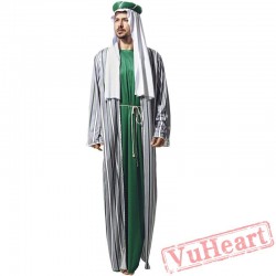 Halloween costumes, adult men costume, Dubai robe