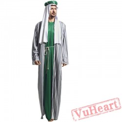 Halloween costumes, adult men costume, Dubai robe